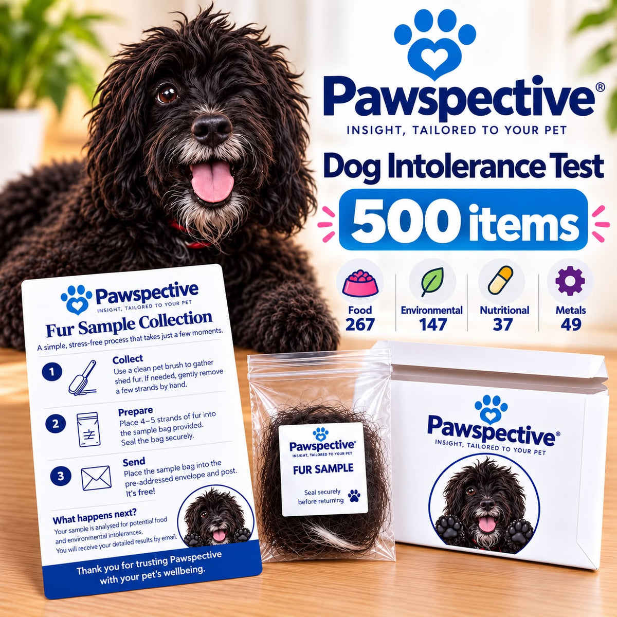 Dog Intolerance Test - 500 item